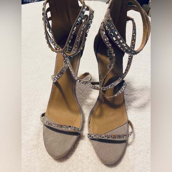 EGO Shoes - Brand New Suede Heels By EGO - Size 6 - Exact Heel Height 4.5 Inches - Box 48